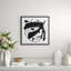 Practice Stroke 7' Framed Print on Glass