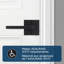 Levier de porte de passage Halifax pour couloir / garde-robe-97991894-97991893