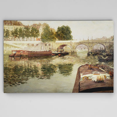 « the senne » par pere ysern, reproduction d’art sur toile tendue
