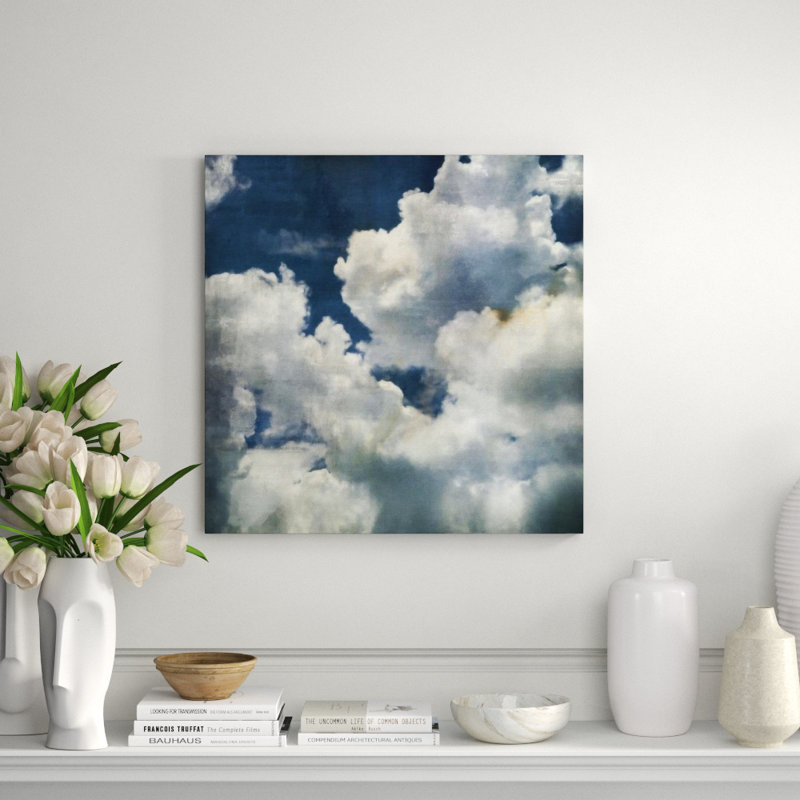 Cloudy Sky Print by Barclay Butera, Plexi, 24" H x 24" W