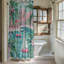 Chic Beachside Scenes - Rideau de douche standard 1 pièce-544480271