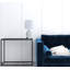 Lampe de table argentée 20 po Renna