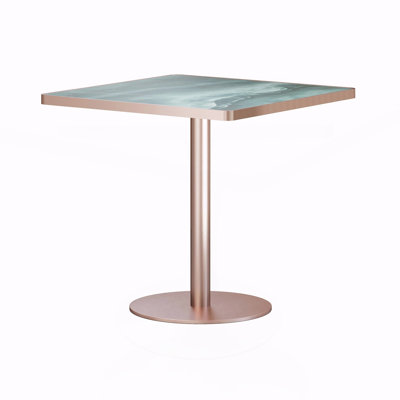 Table à manger carrée moderne
