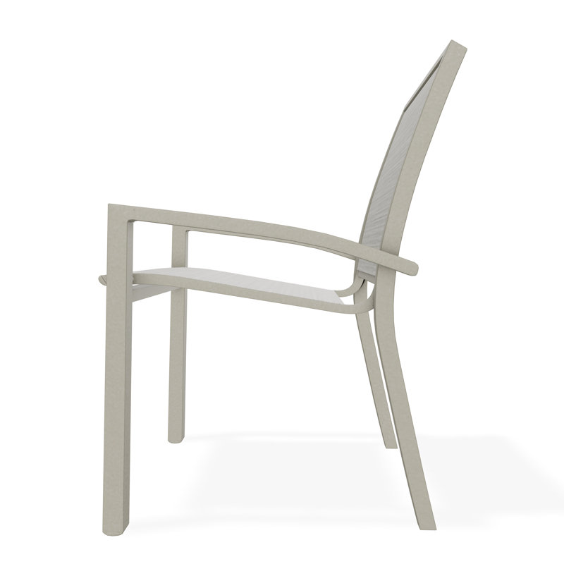 Kendall Outdoor Dining Chair, Deacon, Storm