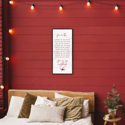 My My Holiday Holiday, giclée encadrée, design par Cindy Jacobs