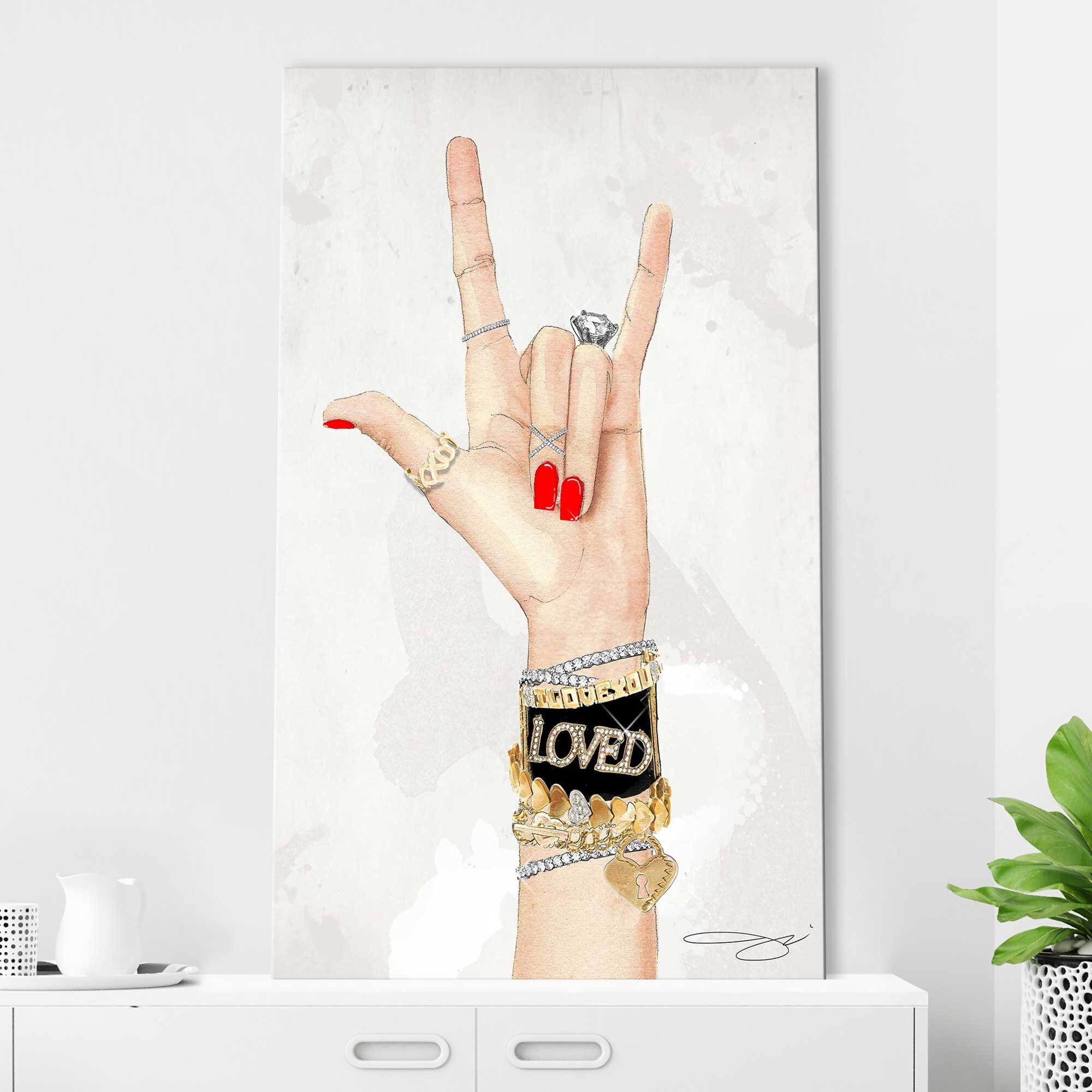 Craving Louis Vuitton (Vertical) by by Jodi - Graphic Art Mercer41 Format: Silver Framed, Size: 27.5 H x 21.5 W x 0.75 D