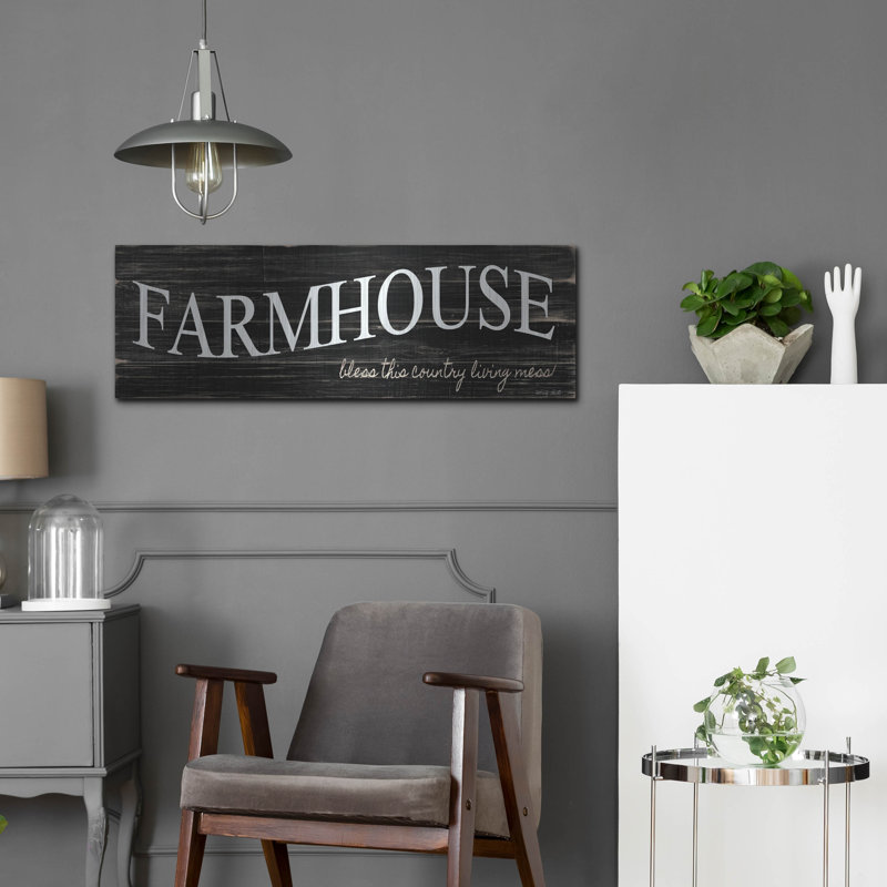 «Farmhouse» par Cindy Jacobs, H 12 po x l 36 po