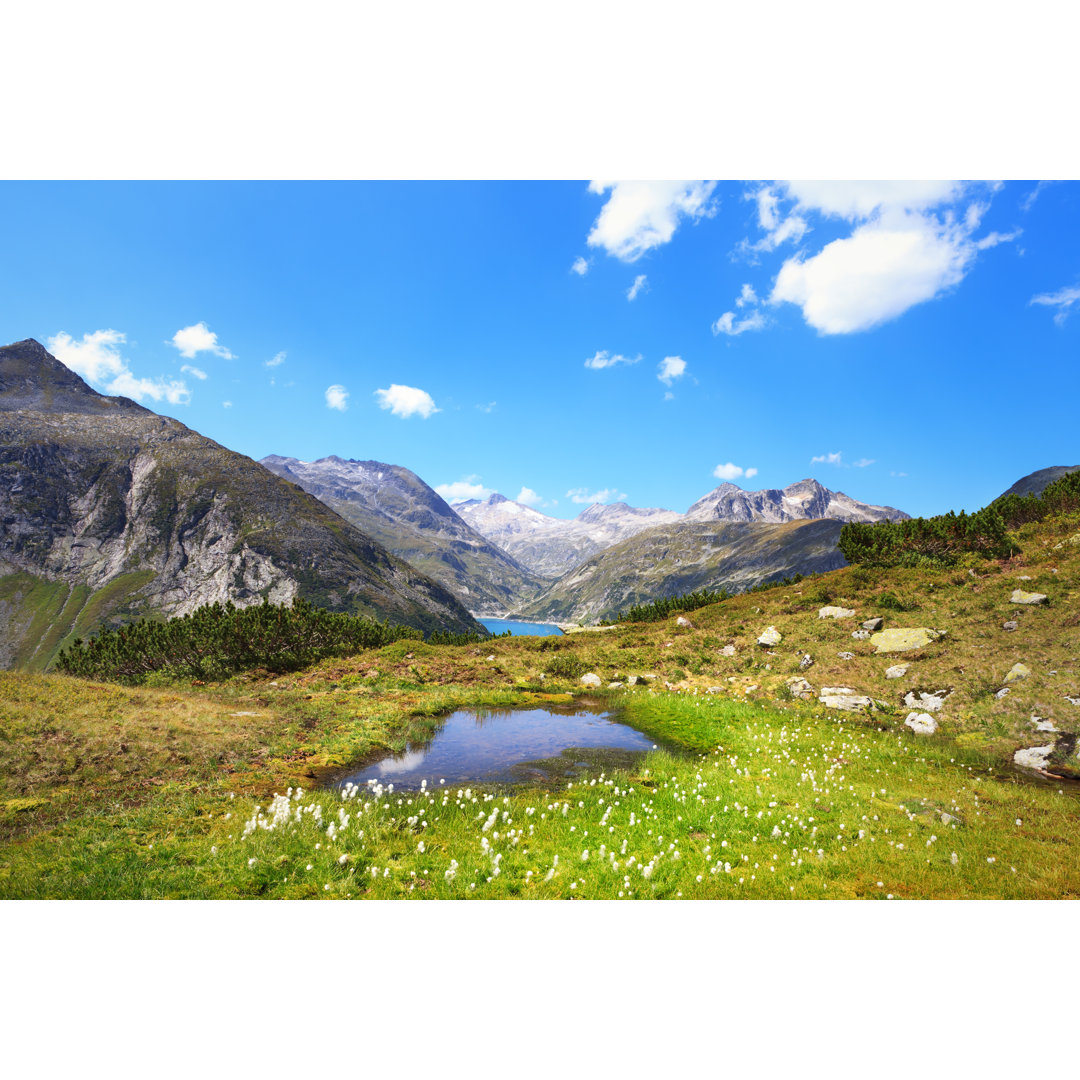 Bergseen von Borchee - Drucken