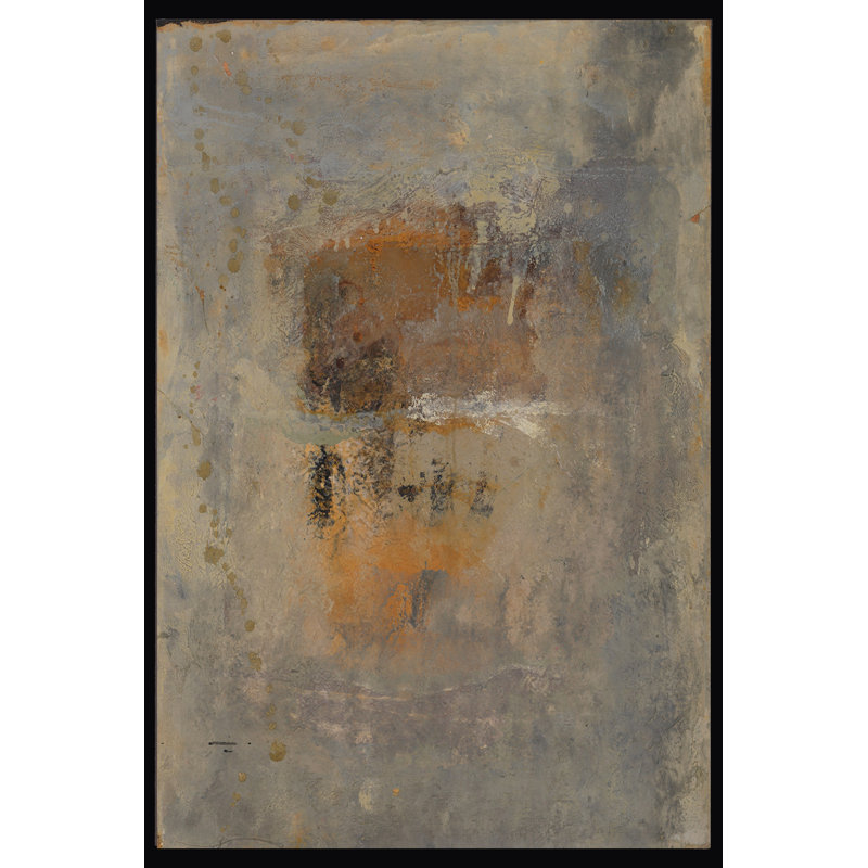 Into The Frey Painting, Black Framed