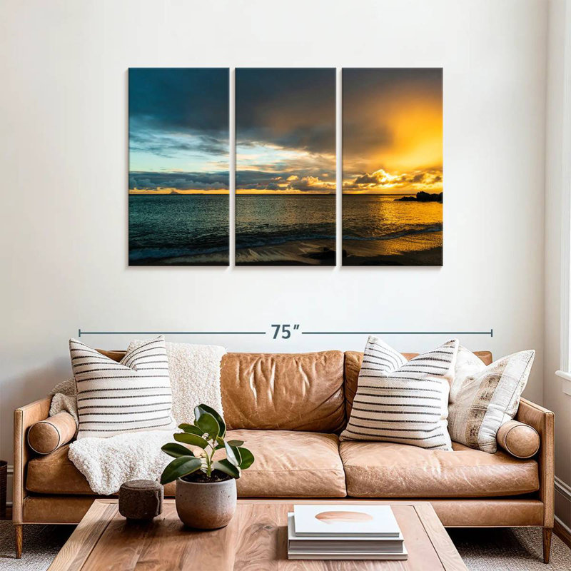Gillard Sunset At Shell Beach, 36" H x 57" W