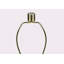 Lighting, H 27 po, lampe de table, céramique grise, abat-jour gris, contemporain