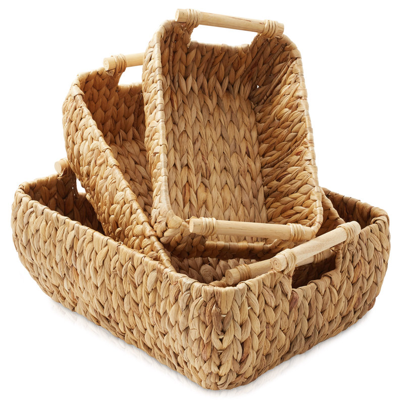 Casafield Natural Fiber Decorative Basket