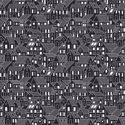 «Shelli Town House», impression sur toile