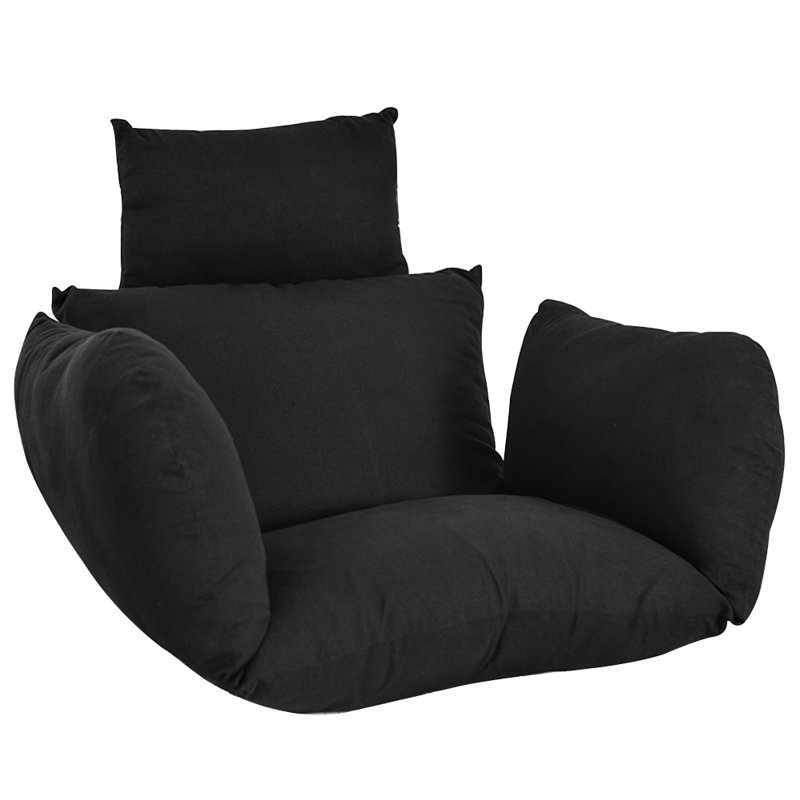 Garden Seat/Back Cushion, Black