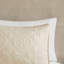 Ensemble de 3 couvre-lits crème très grand / très grand et très médaillon classique-117361733-117361730