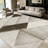 1PC Geometric Neutral Chevron Textured area rugs for Living Room, Soft and Comfortable, Suitable for all seasons, easy-to-maintain, machine washable Indoor floor mat, Under Table Farmhouse suitable for dining room, bedroom, entryway, patio, home-129886432