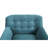 BRENNA CHAIR - TEAL