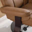 Fauteuil inclinable rotatif avec repose-pieds l 24 po et repose-pieds-121166503