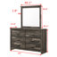 Ensemble de chambre à coucher avec lit plateforme Eschol 4-2-2029999414-2029999413