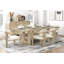 Ensemble de 2 chaises avec accoudoirs en chêne moderne Modern