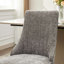Chaise d'appoint en rayonne de chenille pour salle à manger en rayonne-543328586-543328584