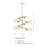 Kulthum Light Sputnik Modern Linear Chandelier-1583798049