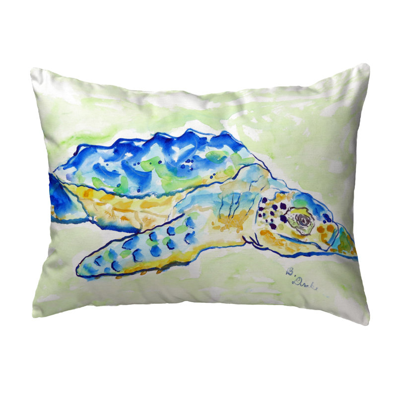 Outdoor Reversible Throw Pillow