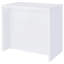 Bar à domicile Anga, 6 tablettes, 12 porte-bouteilles, verres à pied, blanc, 47 po-129605809