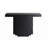 Gederts Console Table, Black Mirrored Finish AC03870