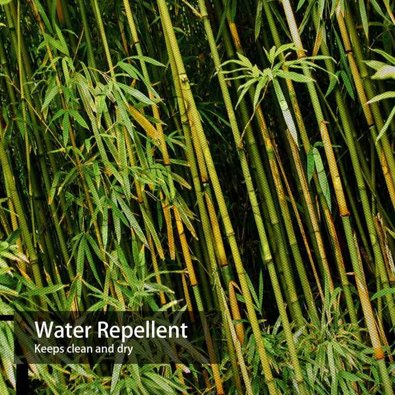 Rideau de douche Green Asian, L 72 po x l 78 po