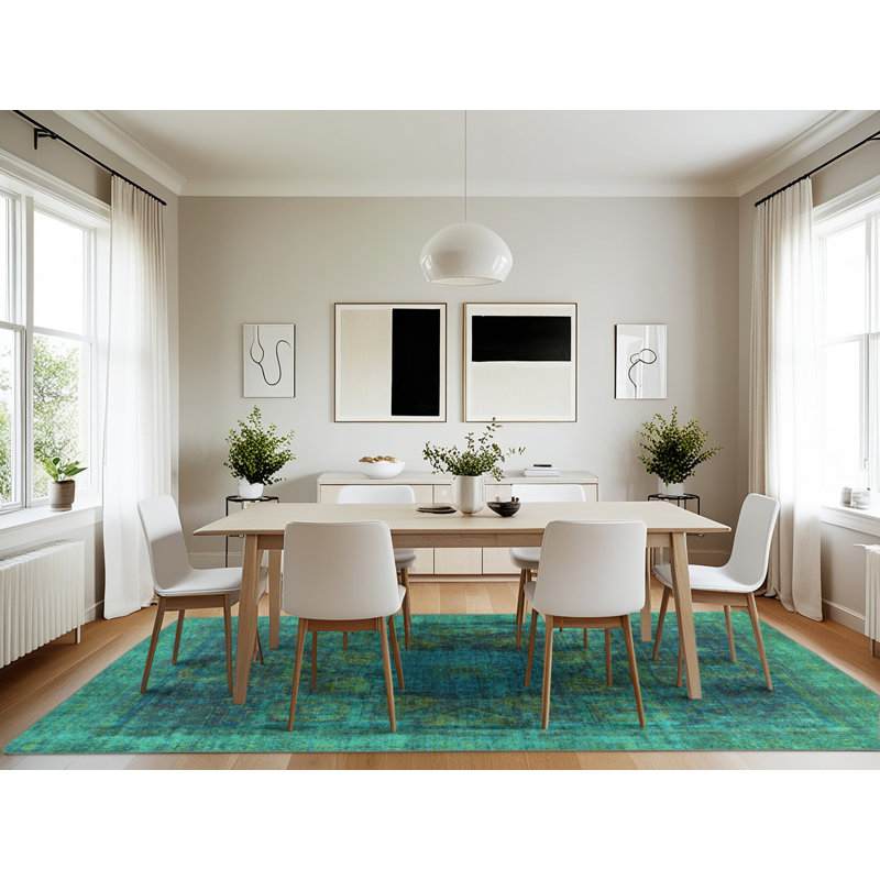 Montanye Performance Oriental Indoor Rug, Rectangle 7' x 10'