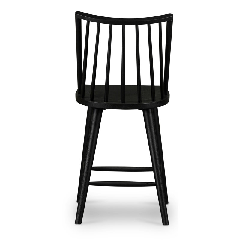 Lewis Stool, Black, Counter Stool (24" Seat Height)