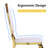 Ladye 18.9'' H Tufted Faux Leather Upholstered Parsons Chair