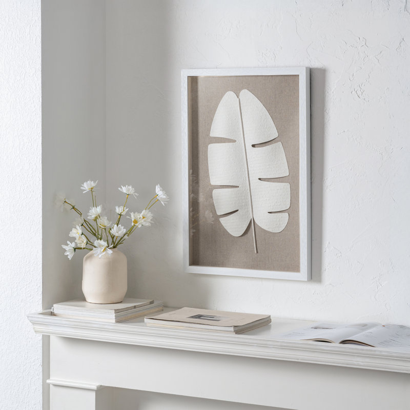 «Leaf Ellen Box», décoration murale encadrée, Lia
