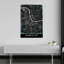 Nashville City Streets Abstract Contemporary City Wall Art Print 1 Piece Wrapped Canvas Wall Art-725362874