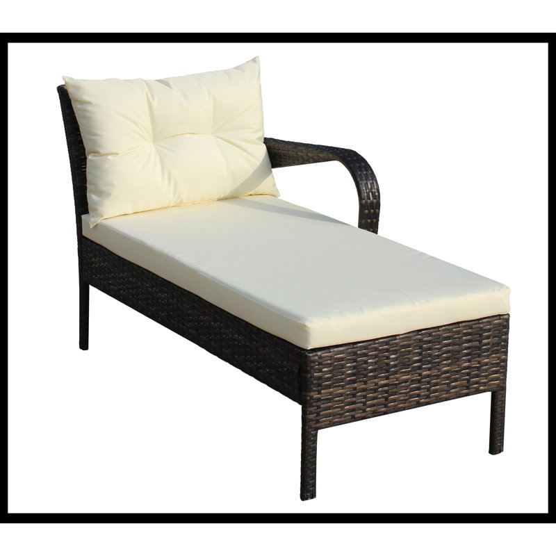Canapé modulaire d'extérieur en osier