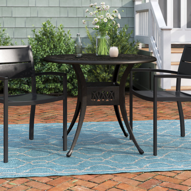 Muscoy 36'' Round Dining Table, Antique Bronze, 29"