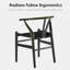 Chaise en bois massif Margo-70090003