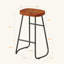 Minimalist and Durable Set of 2 Versatile Bar Stools for Diverse Spaces