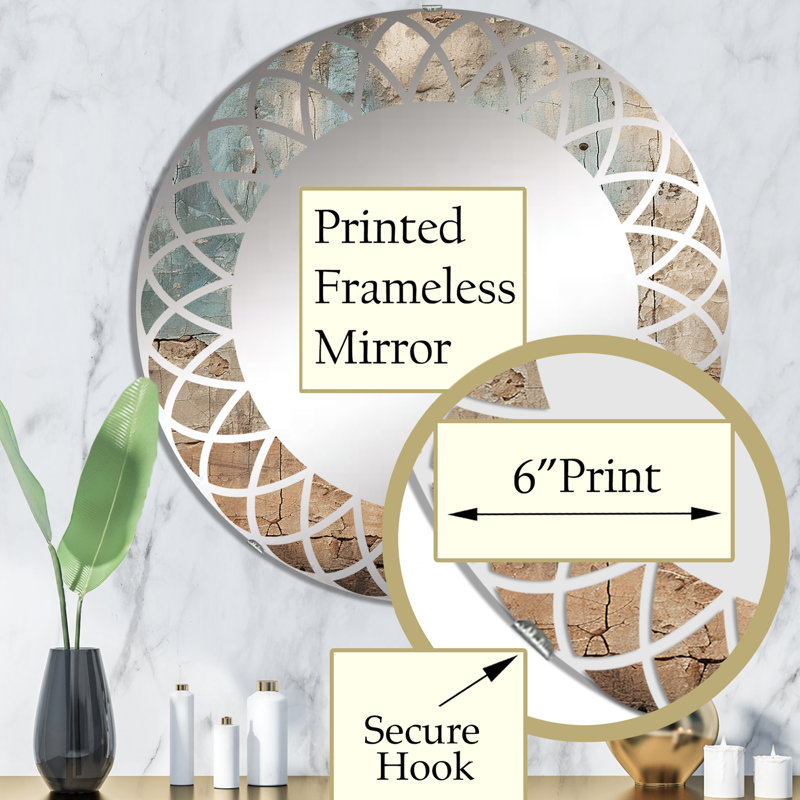 Miroir mural Mirphak - Religion & Spirituality, 32 po x 32 po