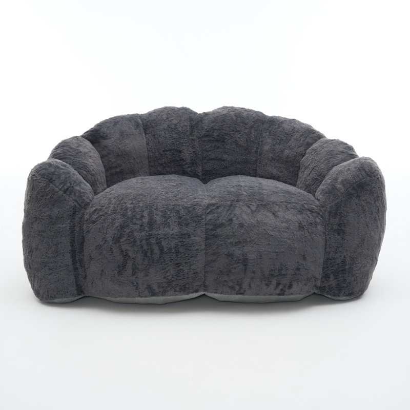 Fauteuil Lazy, Gris ancien