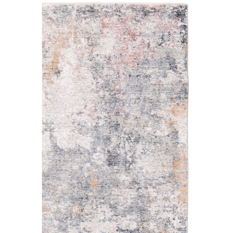 Tapis abstrait Idhika Performance, Tapis de couloir 2 pi 2 po x 9 pi