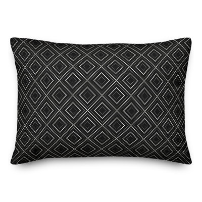 Housse de coussin rectangulaire d’extérieur Diamond dot