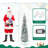Jasmon 5' Lighted Christmas Tree
