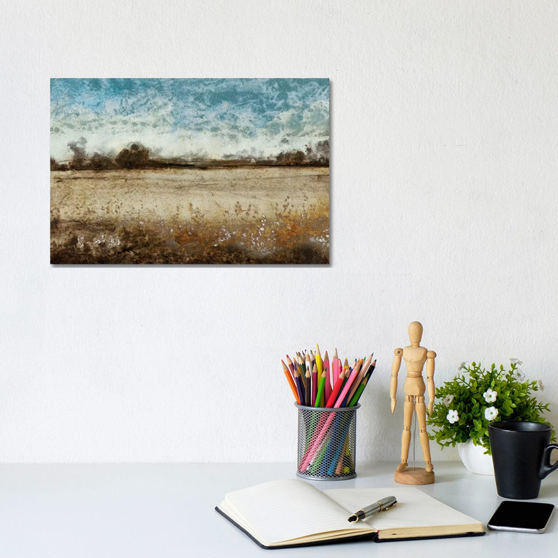 Infinite Pasture by Timothy O' Toole - Wrapped Canvas Painting, 20.32 cm H x 30.48 cm W