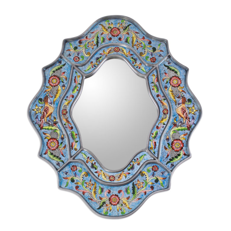 Trueblood Wood Scalloped Wall Mirror
