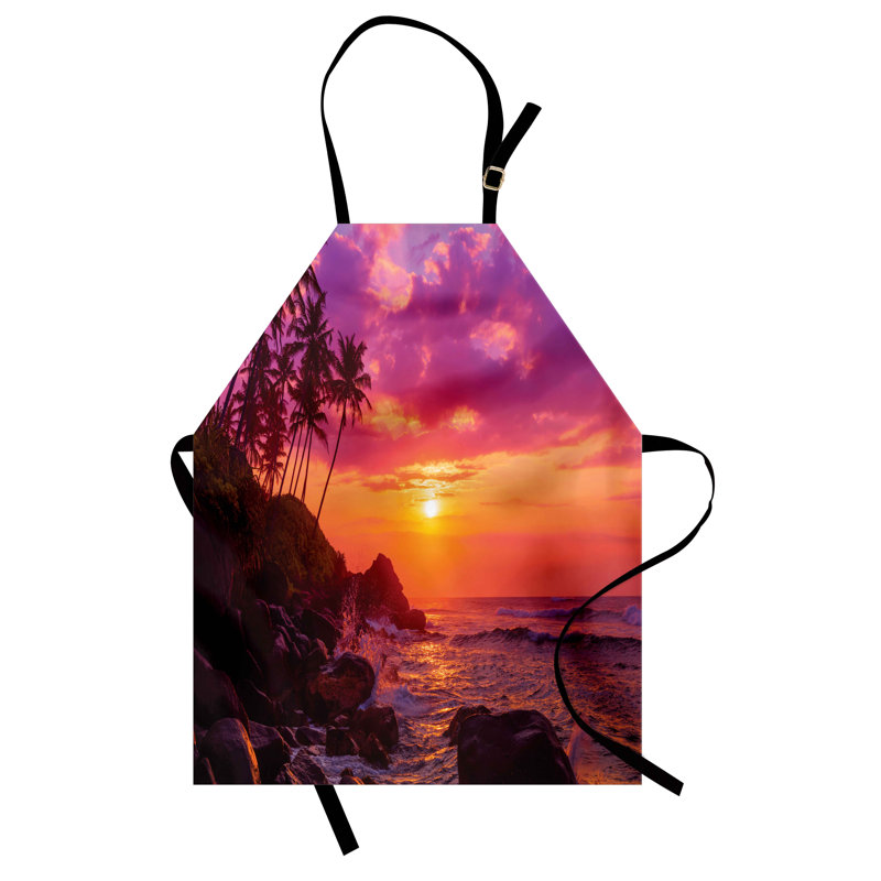 Bungalow Bungalow Rose Sunset Tablier Tropical Beach