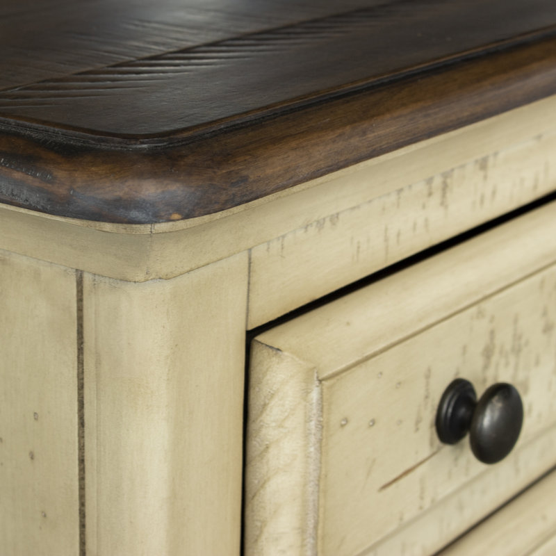 Wilfred 27'' W Solid Wood Nightstand