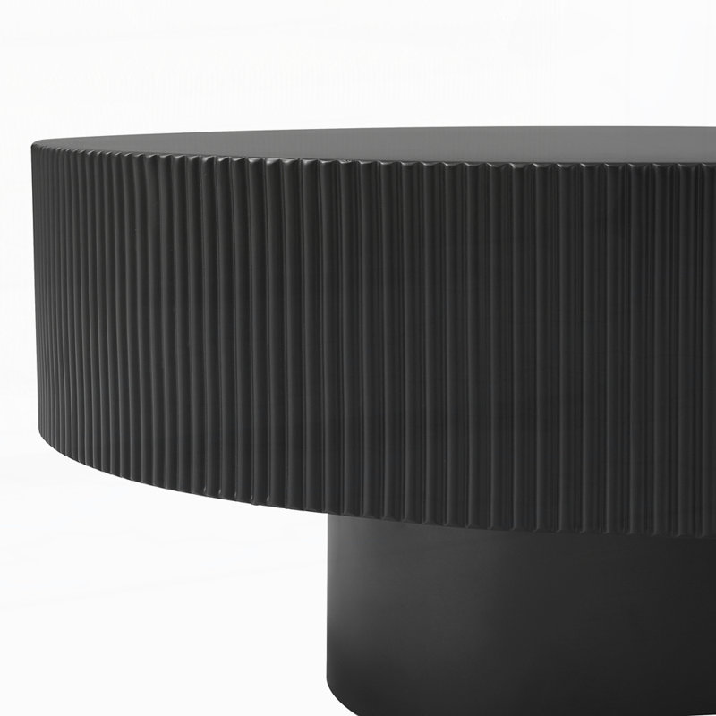 Table basse moderne pour le salon, Noir