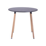 Bowdoin Round Solid Wood Dining Table